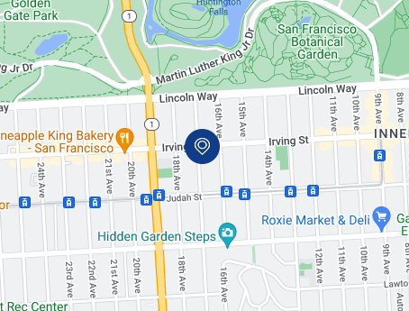 1345 17th Ave - map