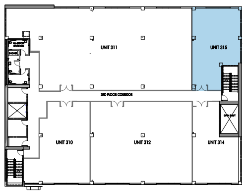 150 Hooper Suite 315 - Floorplan