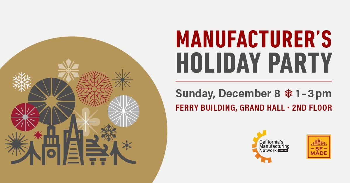 Manufacturer's Holiday Party graphic